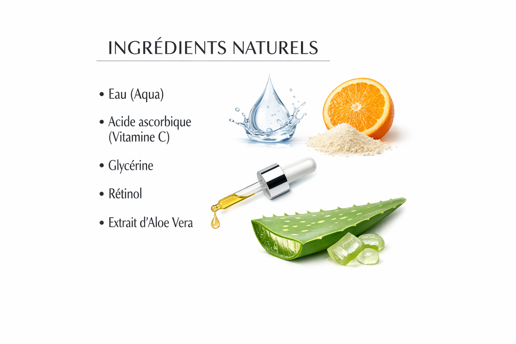 Tonique Hydratant Visage Vitamine C - Éclat et Anti-Taches 30ml